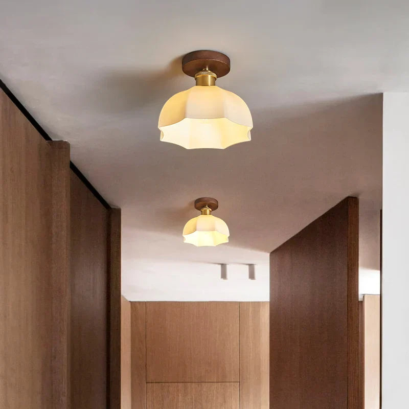 DecorBites™ LED Ceiling Light Modern Style Indoor Lighting Aluminum Glass Nordic Lamp