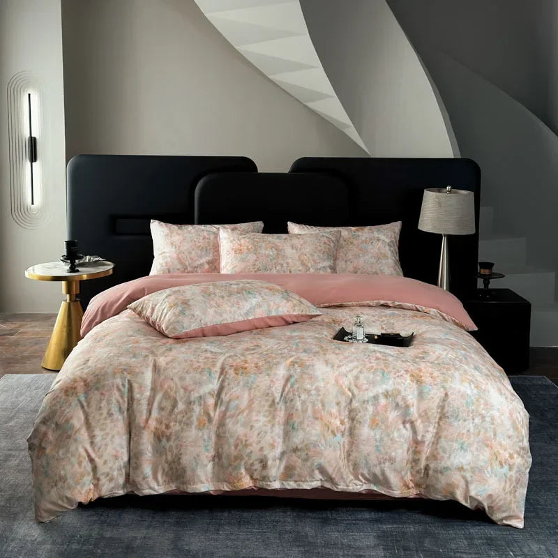 طقم أغطية سرير قطني DecorBites™ بمقاس فردي ومقاس مزدوج