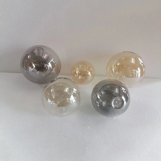 DecorBites™ Glass Shade Replacement for Screw Thread Socket in Various Colors