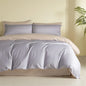 Decobites Egyptian Cotton Bedding Set: Sheet, Pillowcase, Blanket Cover in Queen King Size