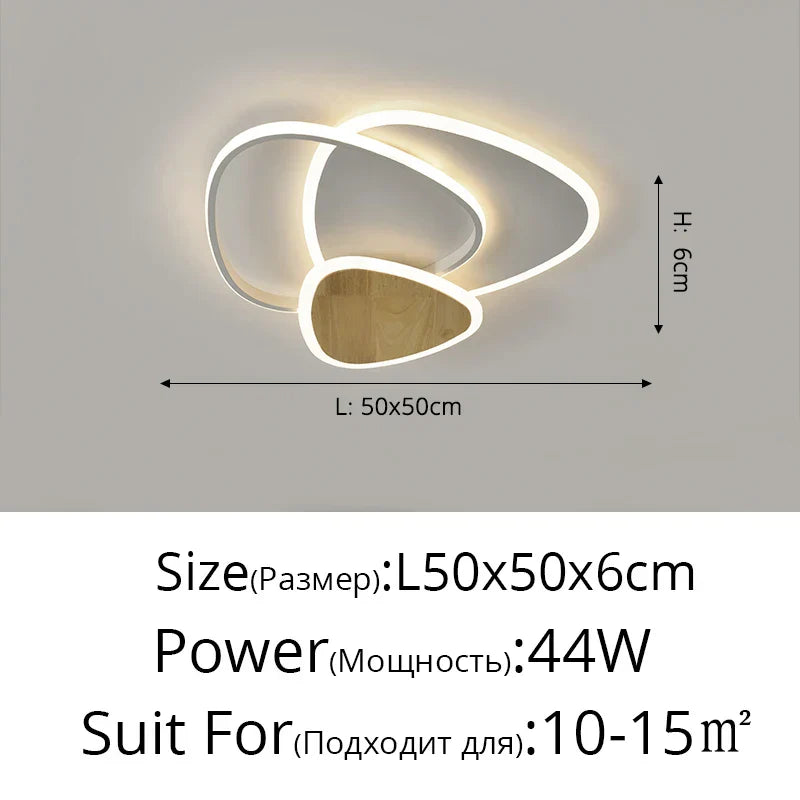 DecorBites™ LED Chandeliers Modern Indoor Lighting Dimmable Luster Fixture for Home Decor