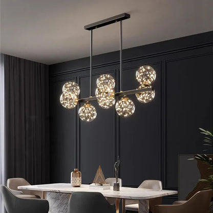 DecorBites™ LED Pendant Light Chandeliers for Modern Home Decor and Indoor Lighting