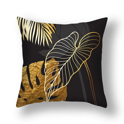 DecorBites™ Big Leaves Cushion Covers - Nordic Simple Decorative Pillows for Living Room
