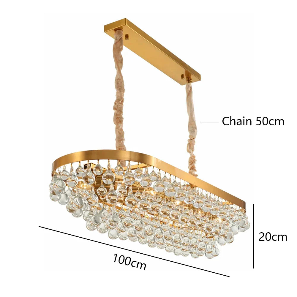 Lámpara de techo DecorBites™ con cuentas de cristal negro: un clásico moderno para la sala de estar y el comedor.