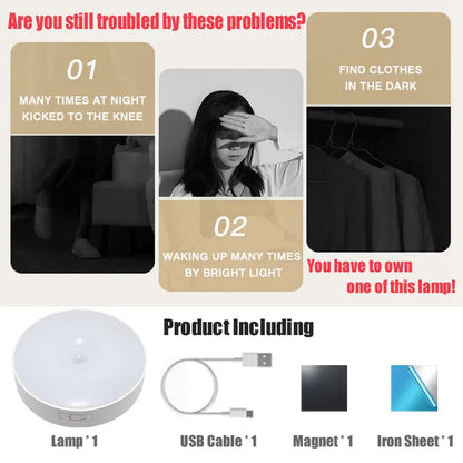 DecorBites™ LED 3-in-1 Motion Sensor Light for Cabinets & Closets