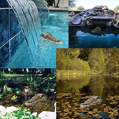 تماثيل حيوانات عائمة على الماء من DecorBites™ للحدائق والبرك