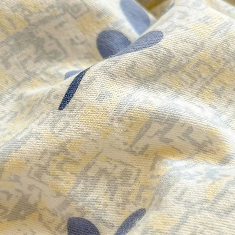 Juego de cama DecorBites™ Cozy Cotton: Funda nórdica de 160 x 210 cm para adultos, cálida y suave.