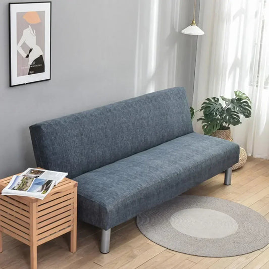 Decobites Stretchy Futon Sofa Cover for Sofa without Armrests