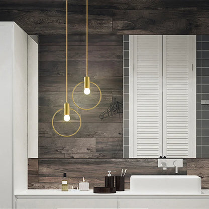 DecorBites™ Ins Wind مصباح معلق برأس واحد - مصباح معلق لغرفة النوم أو الطعام أو البار أو الشرفة