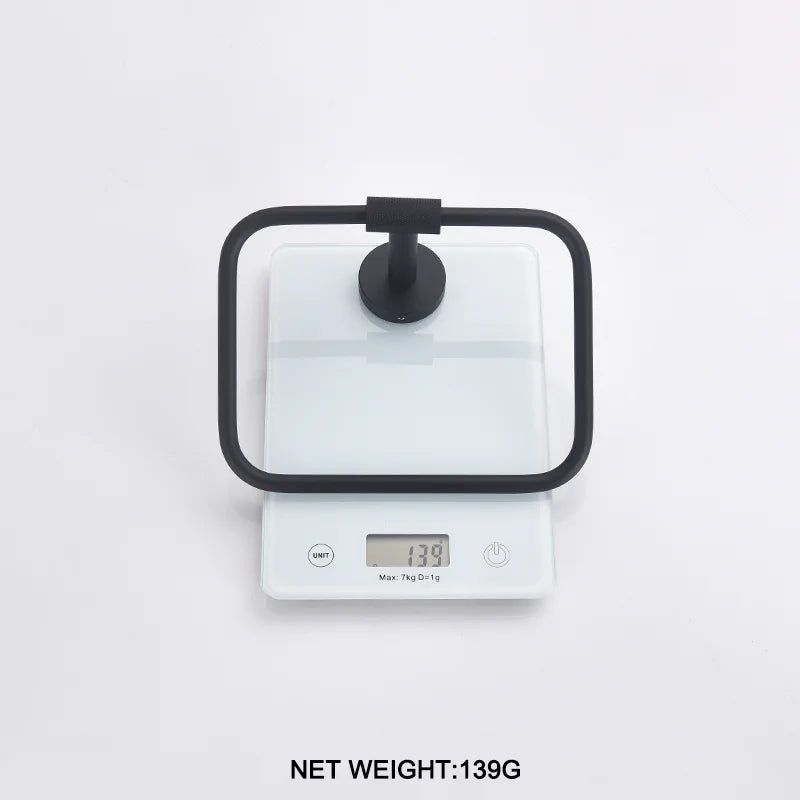 Juego de accesorios de baño DecorBites™: toallero, escobilla de inodoro, portarrollos, dispensador de jabón, barra para toallas, gancho