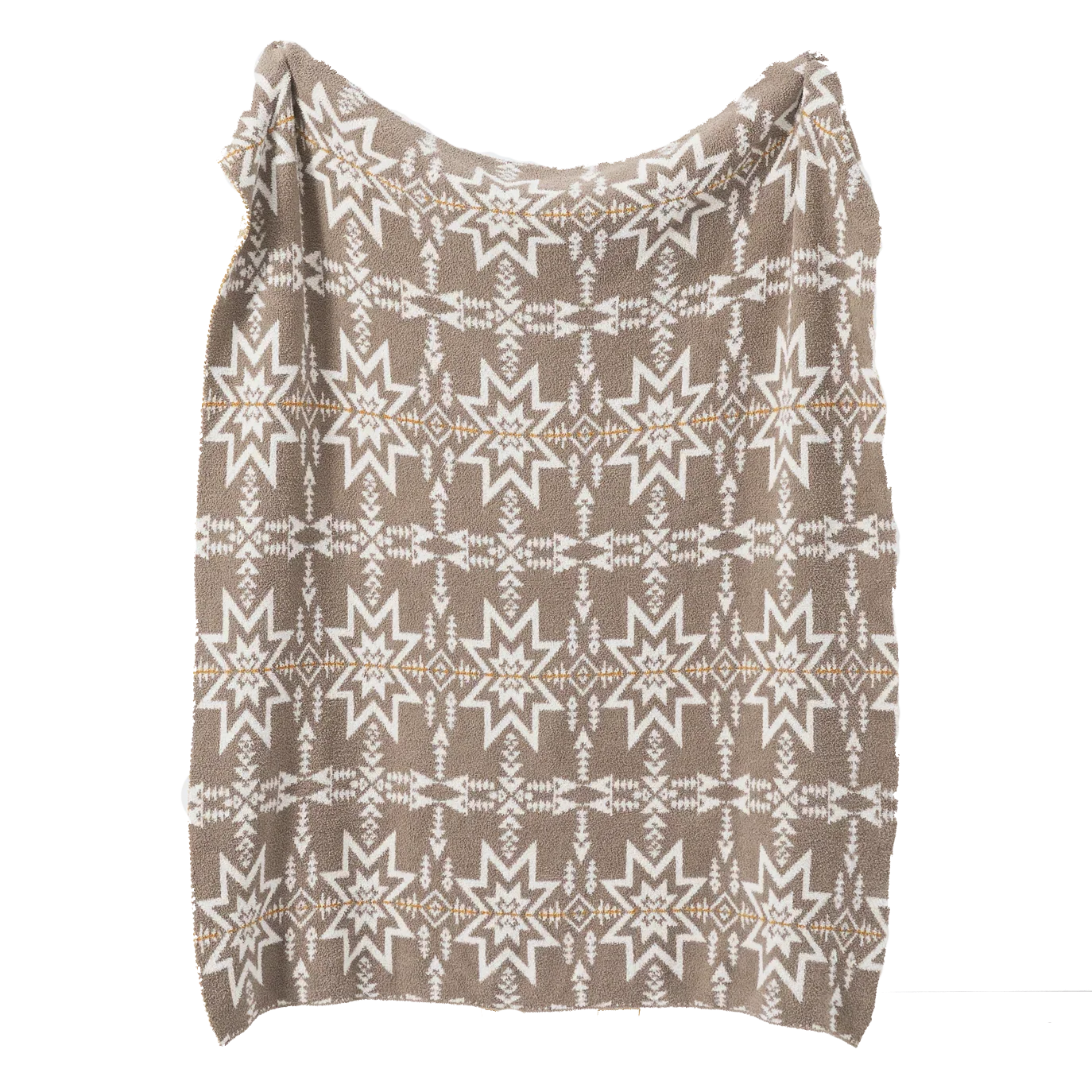 DecorBites™ Bohemian Flower Knitted Throw Blanket