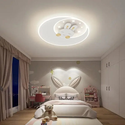 DecorBites™ Cartoon Elephant Rabbit Ceiling Light for Kid's Room