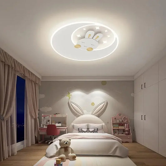 DecorBites™ Cartoon Elephant Rabbit Ceiling Light for Kid's Room