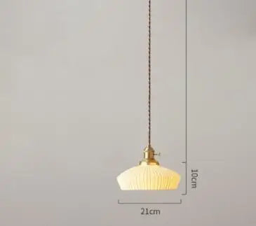 مصباح معلق زجاجي أزرق من DecorBites™ لغرفة النوم وغرفة الطعام وغرفة المعيشة