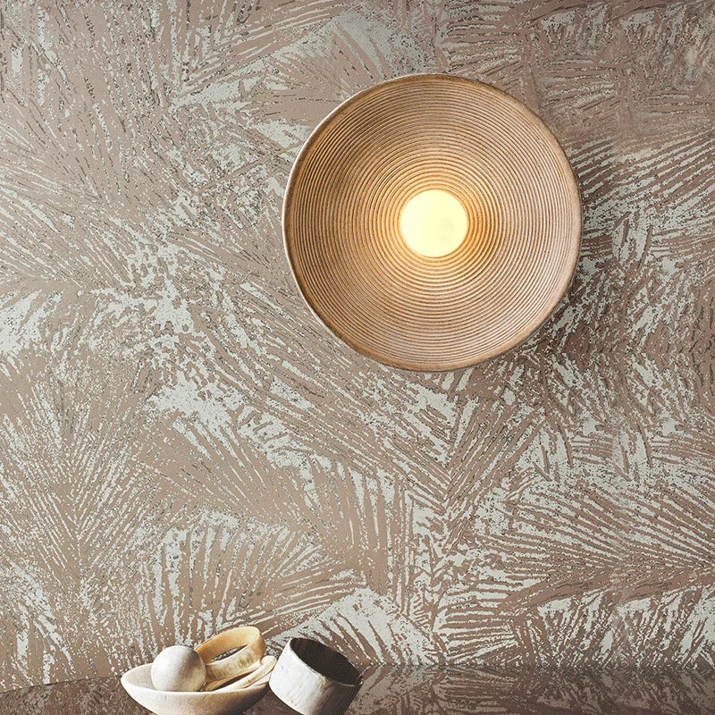 DecorBites™ Japanese Style Wall Circle Lamp for Bedroom and Living Room Lighting