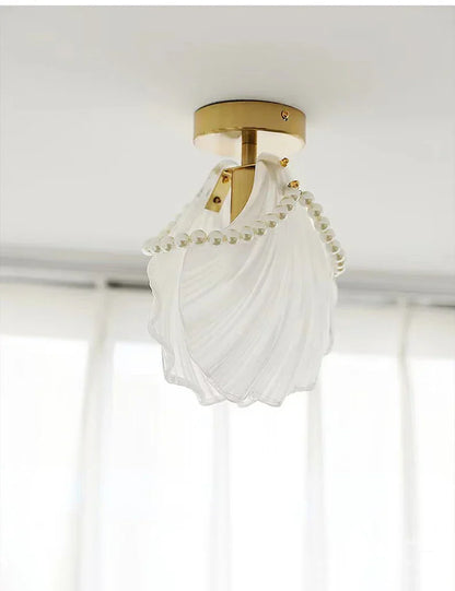 DecorBites™ Glass Shade Ceiling Light - Modern Minimalist Balcony Decor