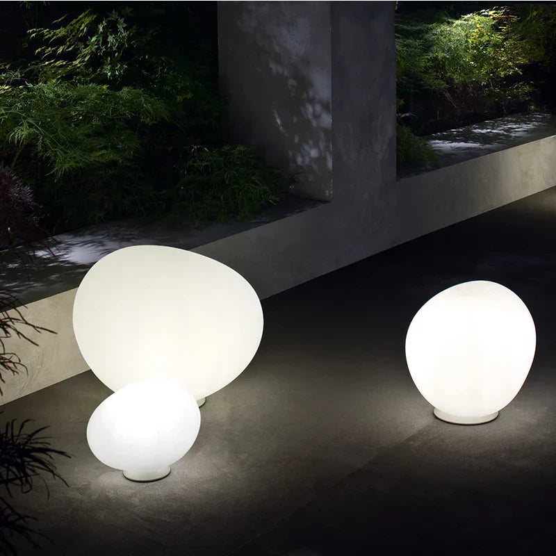 DecorBites™ Goose Egg LED Floor Lamp for Bedroom and Outdoor, Simple and Elegant Design