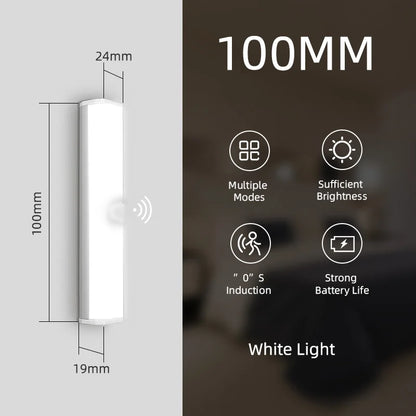 DecorBites™ LED Sensor Cabinet Light for Home Kitchen Night Bar USB Rechargeable