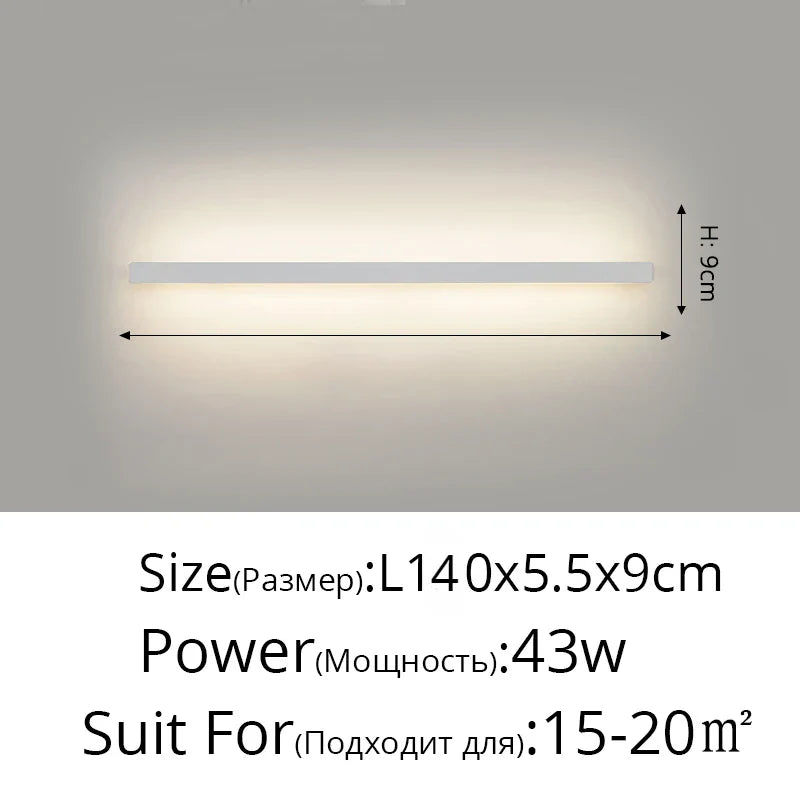 DecorBites™ Acrylic LED Wall Lamps with Hooks for Bedroom Shelves & Background Wall Decor