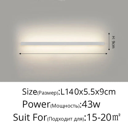 DecorBites™ Acrylic LED Wall Lamps with Hooks for Bedroom Shelves & Background Wall Decor