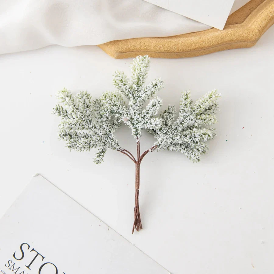 Decorbites™ Goldene Frost-Künstliche Äste für Heimdekoration, Hochzeit & Fotohintergrund