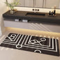 Decobites Minimalist Diatom Ooze Bathroom Mat: Super Absorbent, Durable & Anti-Slip