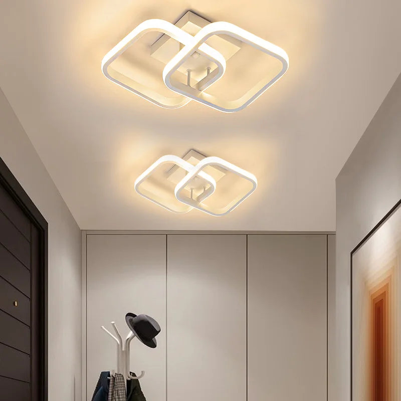 LED Aisle Ceiling Lights Surface Mounted for Bedroom Living Room kitchen and bathroom Modern simple Style Led Decorative Lamp