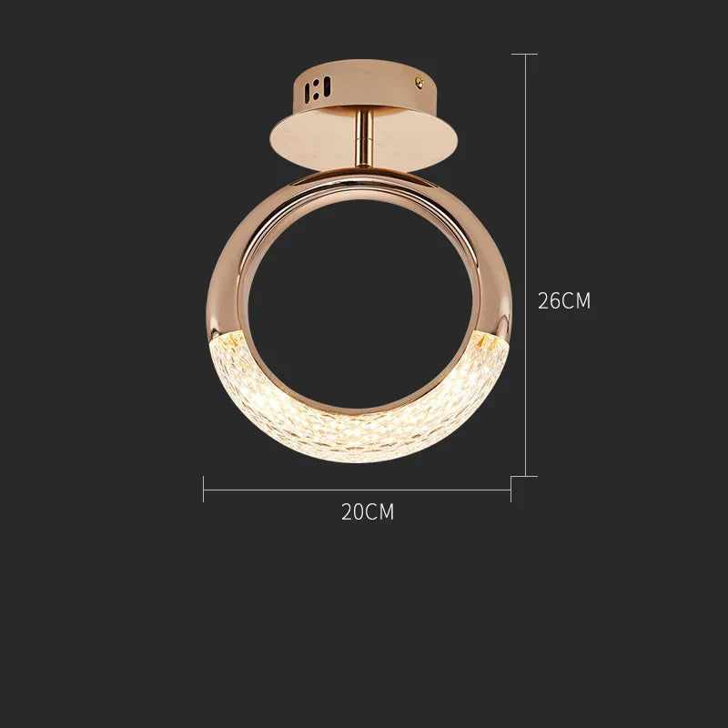 DecorBites™ LED Ring and Moon Lamps Set - Modern Acrylic+Alloy Lighting Collection