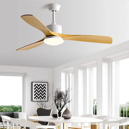 DecorBites™ 3 Blade DC Ceiling Fan with LED Light & Remote Control