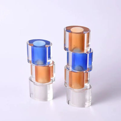 DecorBites™ Clear Crystal Mosaic Vase - Home Decoration Terrarium Flower Pot