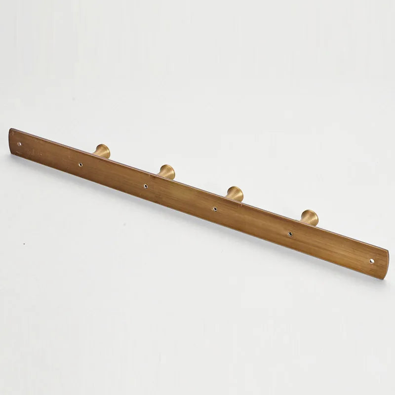 خطاف رداء الحمام من DecorBites™ بلمسة نهائية من النحاس العتيق، أدوات حمام نحاسية، إكسسوارات حمام