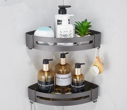 مجموعة أدوات الحمام DecorBites™: حامل مناشف، رف، حامل ورق، حامل مناشف، حامل فرشاة المرحاض