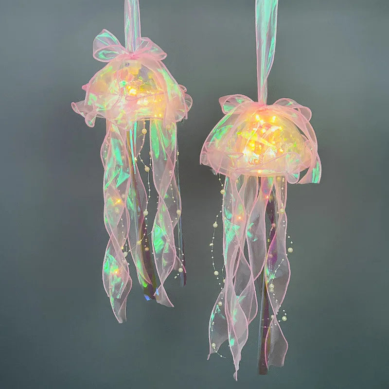 PVC Jellyfish Lantern Night Light