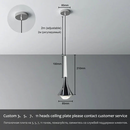 DecorBites™ Lodes Rain Pendant Lamp LED Light Danish Design Bedroom Living Room Decor