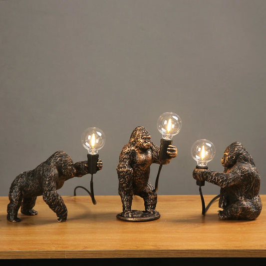 DecorBites™ King Kong Gorilla Table Lamp: Explosive Night Light for Bedroom