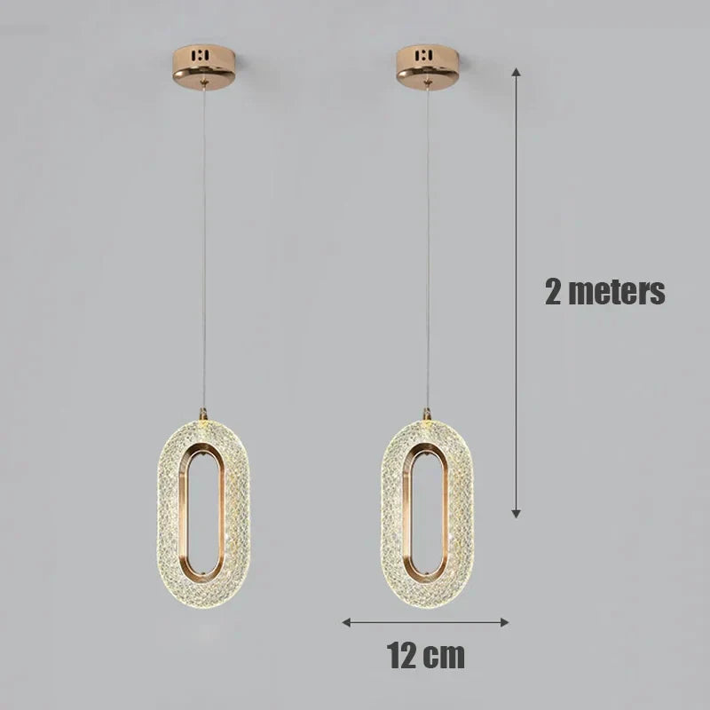 Decorbites™ Lámpara de Colgante LED para Comedor, Restaurante, Bar, Decoración Artística