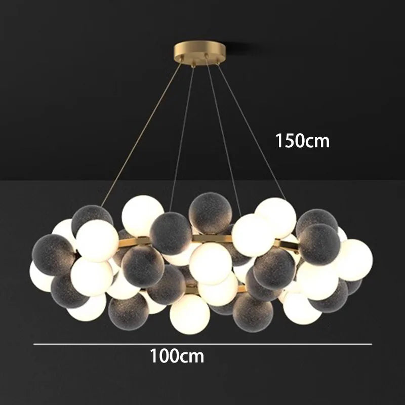 Lámparas de araña colgantes LED Decorbites™ para la decoración moderna del hogar, iluminación interior para sala de estar y comedor