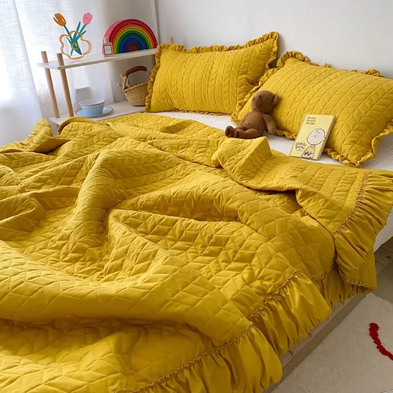 Solid Color Summer Quilt