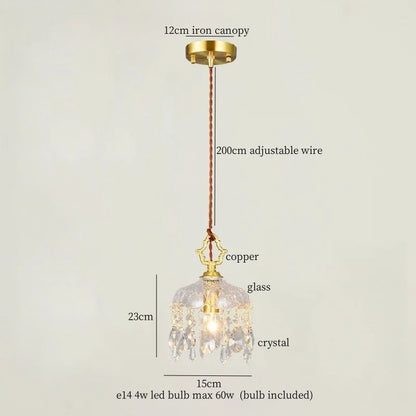 Lámparas colgantes LED de cristal DecorBites™ para espacios modernos