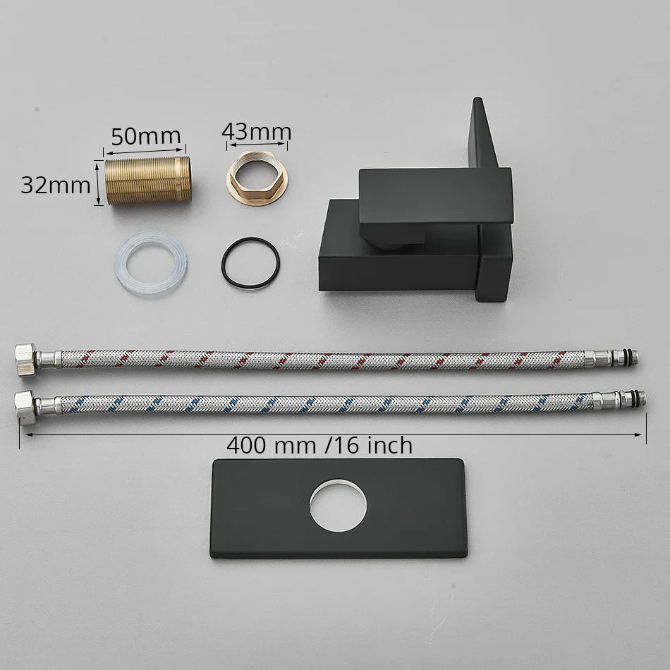 DecorBites™ LCD Digital Basin Faucet, Brass Kitchen Sink Mixer Tap, Hot Cold Display