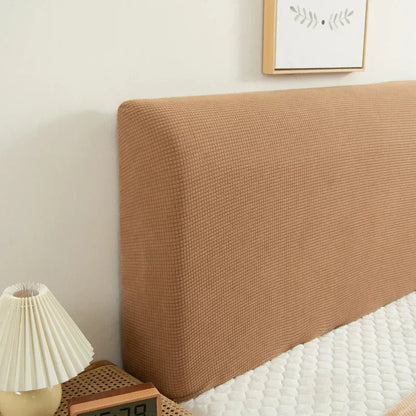 Decobites Solid Spandex Bed Headboard Cover - All-inclusive Dust Cover for Bedside Headboard