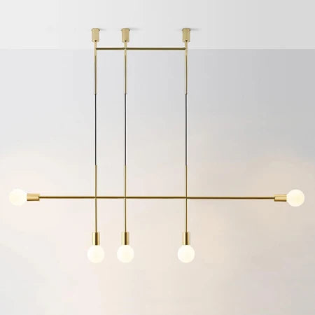 ديكوربايتس™ مصابيح معلقة هندسية من الحديد لغرفة الطعام وغرفة النوم والمقهى والديكور الداخلي