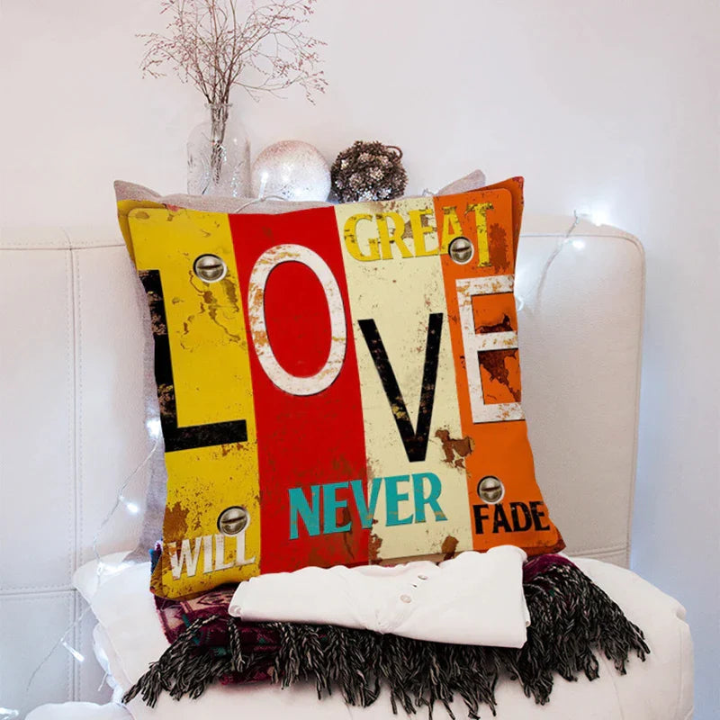 وسادة DecorBites™‎ بلون الخوخ مقاس 45×45 سم لغرفة المعيشة والأريكة والسرير والكرسي والمكتب