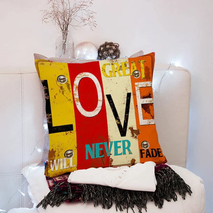 وسادة DecorBites™‎ بلون الخوخ مقاس 45×45 سم لغرفة المعيشة والأريكة والسرير والكرسي والمكتب