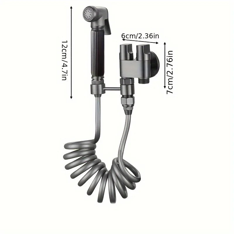 DecorBites™ High Pressure Bidet Sprayer for WC - Hygienic Bathroom Set