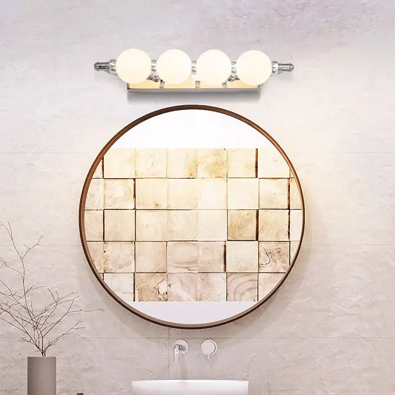 DecorBites™ Bubble Ball Mirror Wall Sconces for Bathroom Dressing Table Lighting