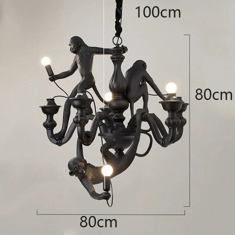 Lámparas de araña colgantes LED Decorbites™ para la decoración del hogar, lámparas de luz colgante interior modernas