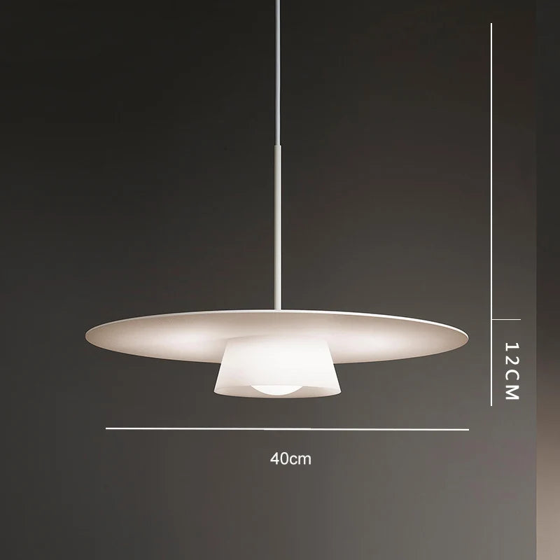 DecorBites™ Circular Coffee Shop Pendant Light: Creative Designer Homestay Lamp