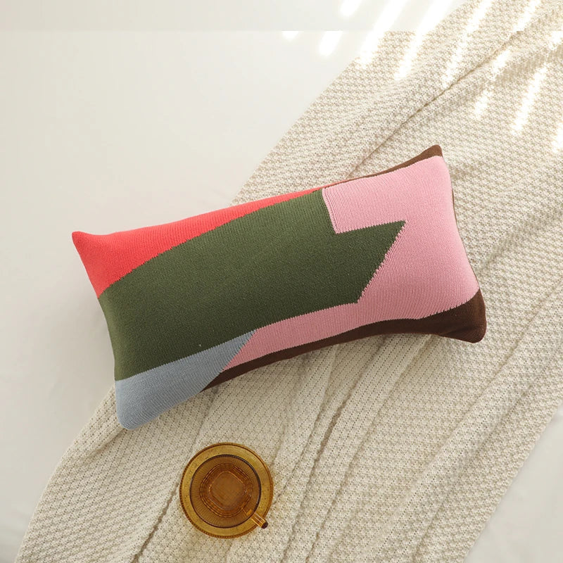 DecorBites™ Knitted Cushion Cover Set for Home Decoration in Living Room Bedroom Sofa