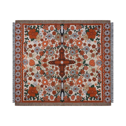 DecorBites™ Cat Strawberry Knitted Blanket Sofa Cover